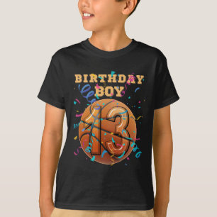 Camiseta Chico cumpleaños 13 Adolescente 13 años Sketll Jug