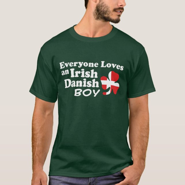 Camiseta Chico danés irlandés (Anverso)