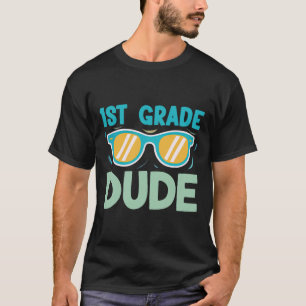 Camiseta Chico de 1er grado niños equipo de vuelta a la esc
