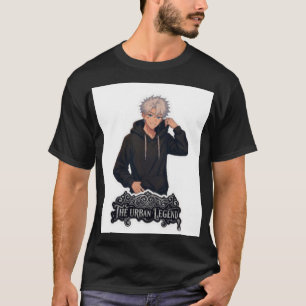 Camiseta Chico de Anime de Leyenda Urbana Ropa Urbana - Grá