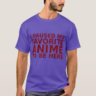Camiseta Chico de anime favorito