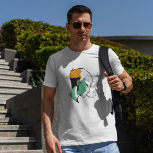 Camiseta Chico de ánime fumador