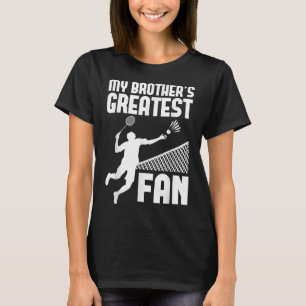 Camiseta Chico de bádminton para hermanos y hermanas