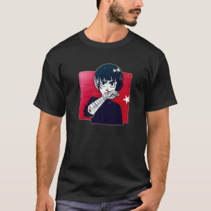 Camiseta Chico de boxeo en combate Ninja Samurai