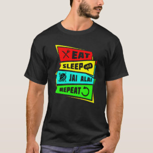 Camiseta Chico de comida durmiendo Jai Alai