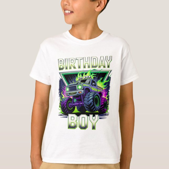 Camiseta chico de cumpleaños (Anverso)