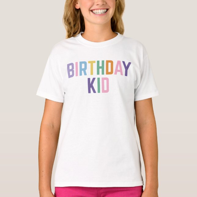CAMISETA CHICO DE CUMPLEAÑOS (Anverso)
