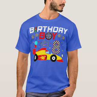 Camiseta Chico de Cumpleaños Carreras Conductor de Carrera
