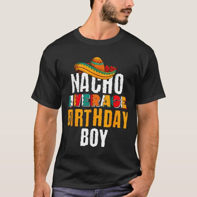Camiseta Chico de cumpleaños no promedio Cinco De Mayo Dive (Anverso)