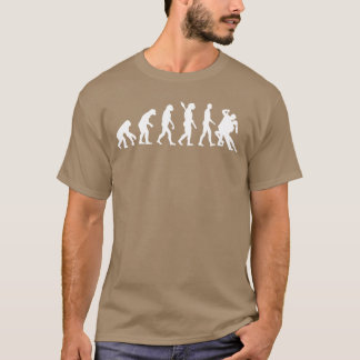 Camiseta chico de familia bailando Evolutionango