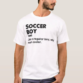 Camiseta Chico de fútbol divertida definición de diccionari
