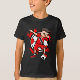 Camiseta Chico de fútbol haciendo Dabbing Amante del fútbol