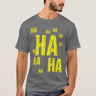 Camiseta Chico de la broma de cómic divertida JA JA JA