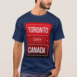 Camiseta chico de la ciudad de Toronto