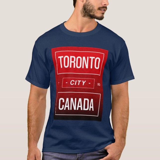Camiseta chico de la ciudad de Toronto (Anverso)