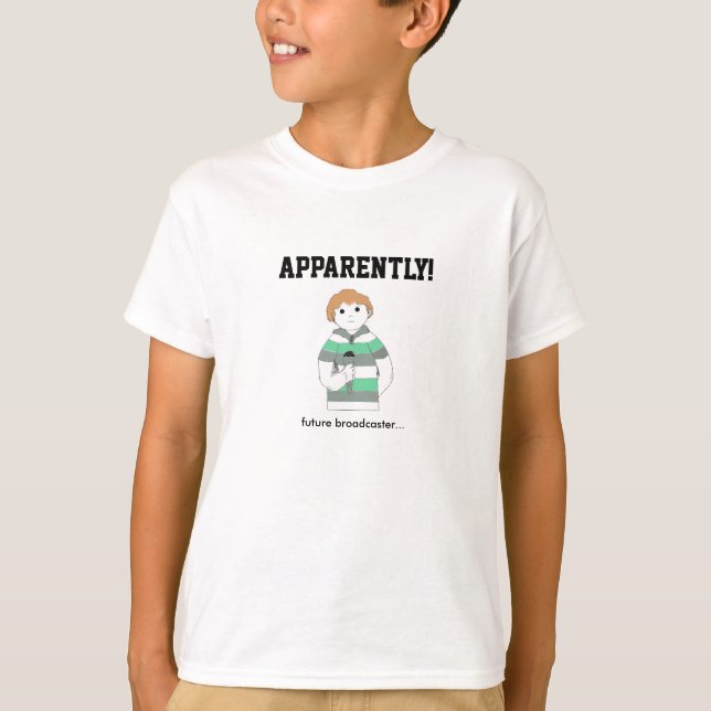 Camiseta Chico de la emisora aparentemente (Anverso)