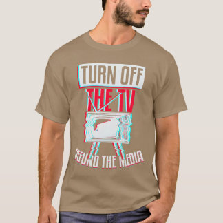 Camiseta Chico de los medios de comunicación Defund OffheV