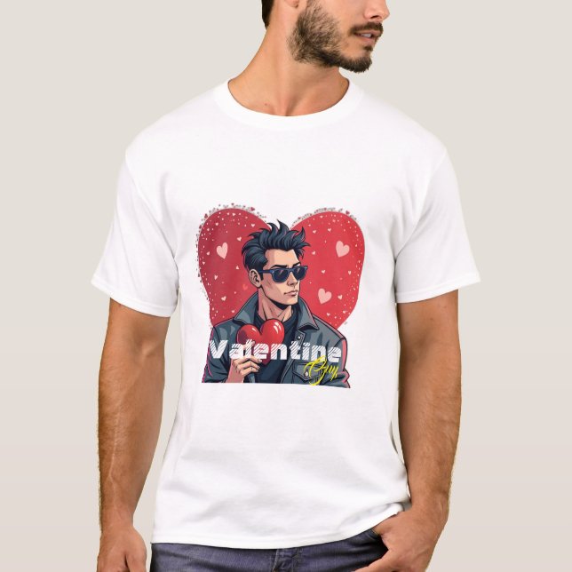 Camiseta Chico de San Valentín (Anverso)