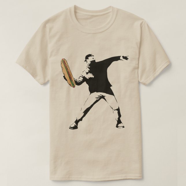 Camiseta Chico de sandwich, Chico de sandwich héroe de DC C (Diseño del anverso)