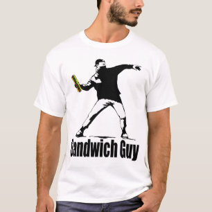 Camiseta Chico de sandwich de DC