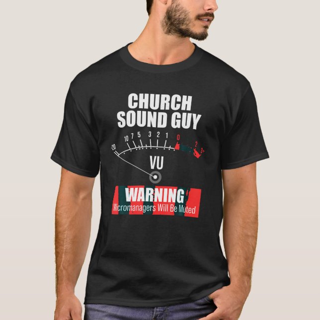 Camiseta Chico De Sonido De La Iglesia Mutó Al Ingeniero Te (Anverso)