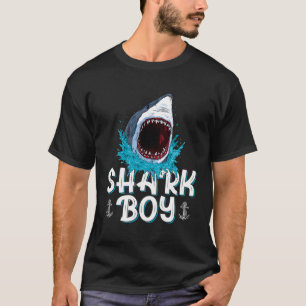 Camiseta Chico de tiburón Shirt Familia Matando Hombres Niñ