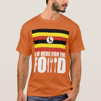 Camiseta chico de viaje de comida souvenir de Uganda
