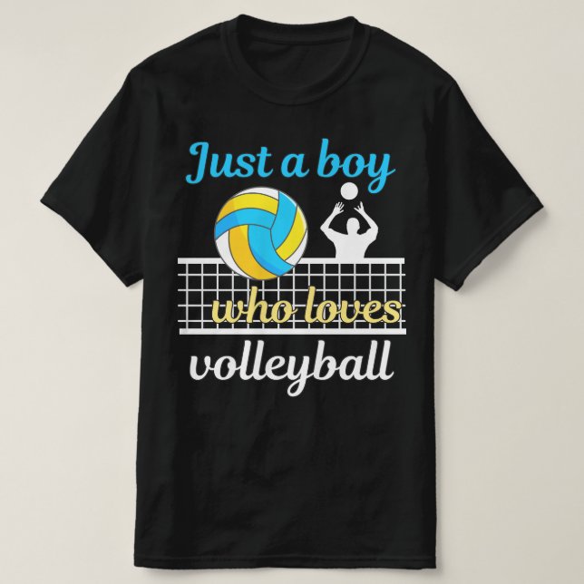 Camiseta Chico de voleibol (Diseño del anverso)