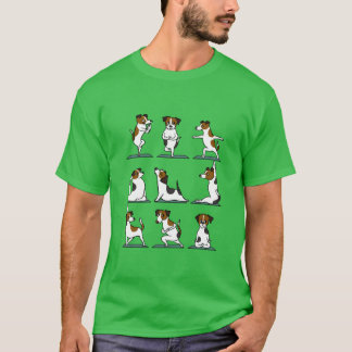 Camiseta Chico de Yoga Jack Russellerrier