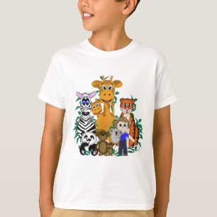 Camiseta Chico de zoológico