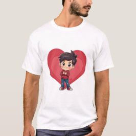 Camiseta Chico del Día de San Valentín