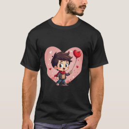 Camiseta Chico del Día de San Valentín