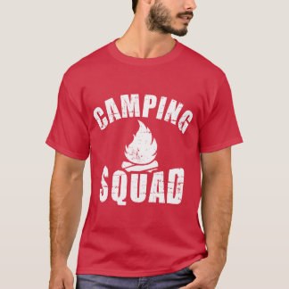 Camiseta Chico del equipo de camping