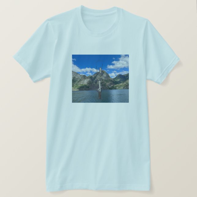 Camiseta Chico del fiordo (Anverso del diseño)