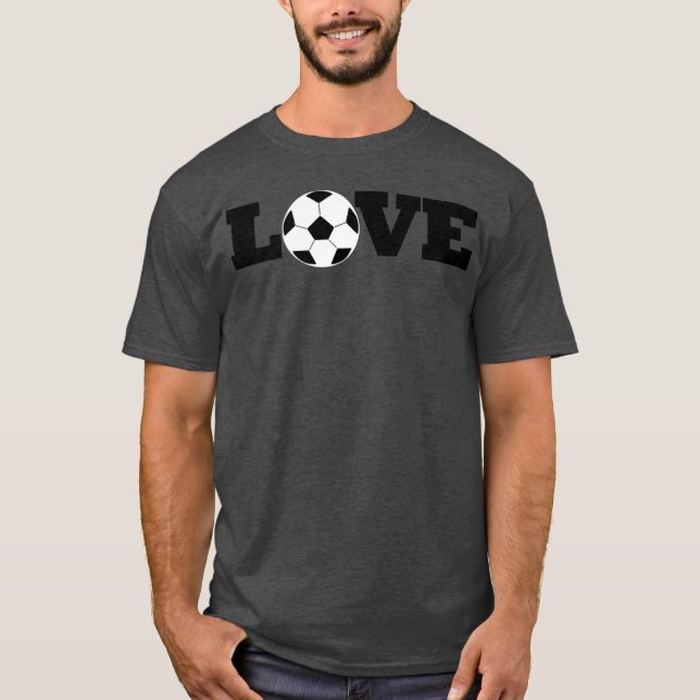 Camiseta Chico del fútbol AMOR (Anverso)