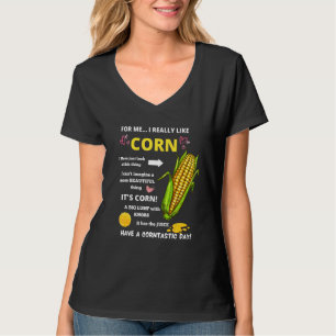 Camiseta Chico del Maíz Me Gusta Mucho el Elote con Mantequ