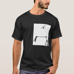 Camiseta Chico divertido de la barra rusa