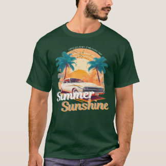 Camiseta Chico divertido de la carrera del atardecer de ver