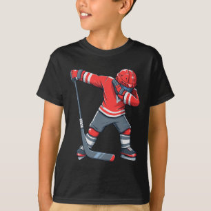 Camiseta Chico divertido niño Hockey Hockey sobre hielo Apa
