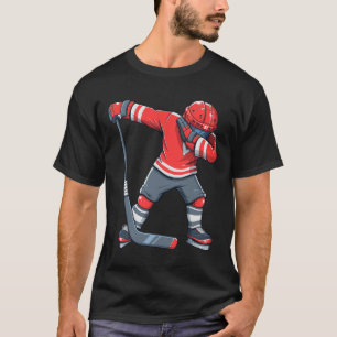 Camiseta Chico divertido niño Hockey Hockey sobre hielo Apa