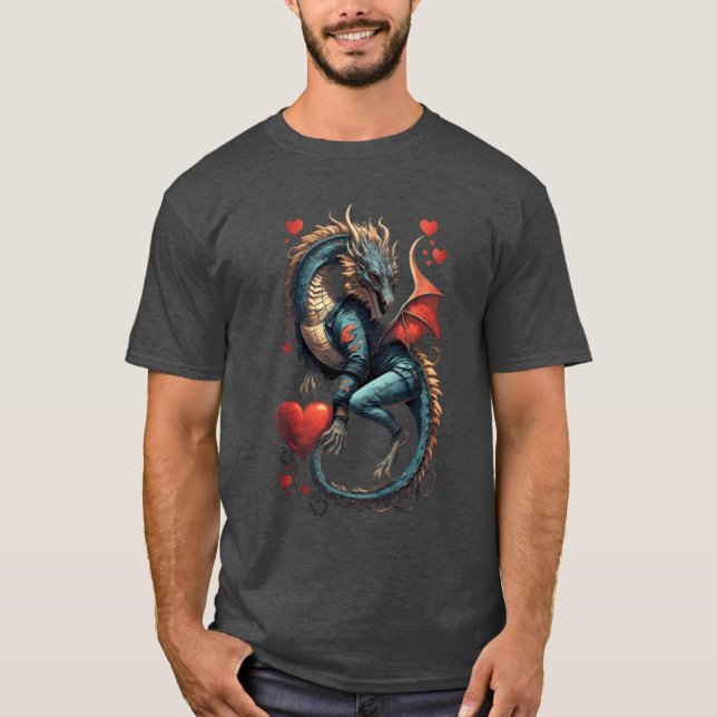 Camiseta Chico Dragón del Amor (Anverso)