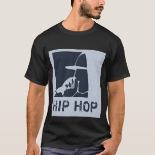 CAMISETA CHICO EN VIOLACIÓN DE HOODIO EN EL HOP DE LA MIC H