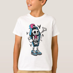 Camiseta Chico Esqueleto Genial en Sudadera con Capucha