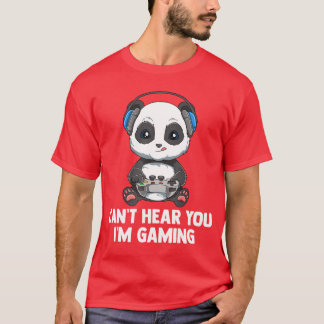 Camiseta Chico Gaming Panda