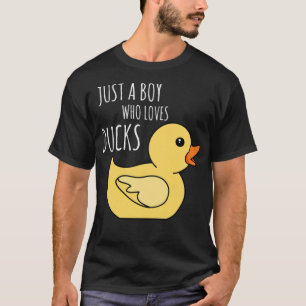 Camiseta Chico gracioso Pato Lover Pequeño perro labrador d