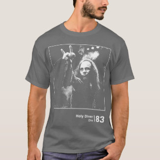 Camiseta Chico Holy Diver Vintage Fanatributo