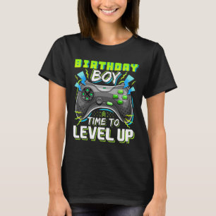 Camiseta Chico Hora De Subir De Nivel Videojuego Regalo De 