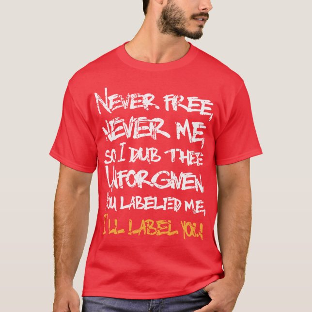 Camiseta Chico imperdonable (Anverso)