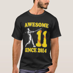Camiseta Chico Increíble en su Cumpleaños 11 Desde 2014 Sof