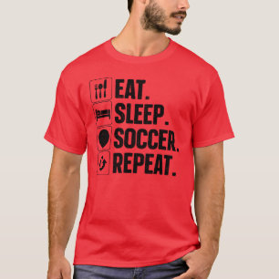 Camiseta Chico jugador de fútbol genial equipo de fútbol de